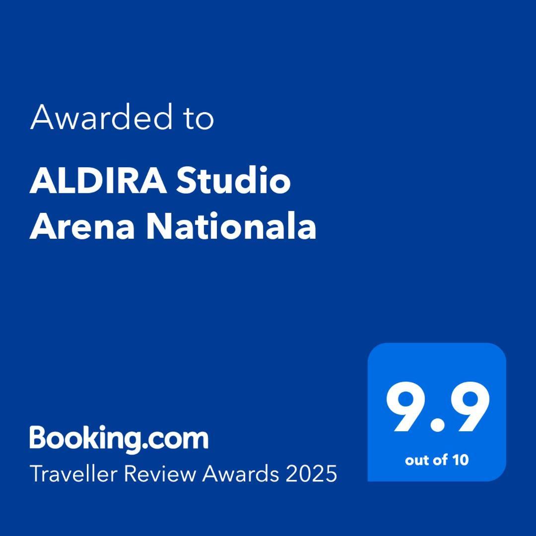 Aldira Studio Arena Nationala Bukarest Exteriör bild